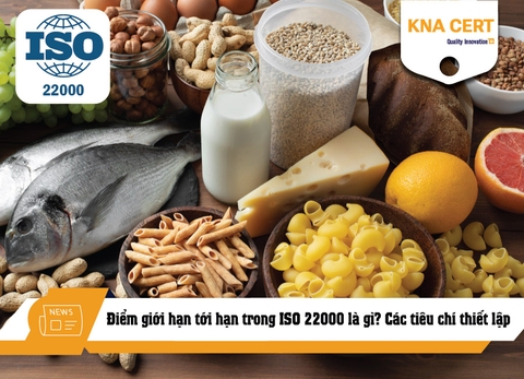 Điểm giới hạn tới hạn trong ISO 22000 là gì? Các tiêu chí thiết lập