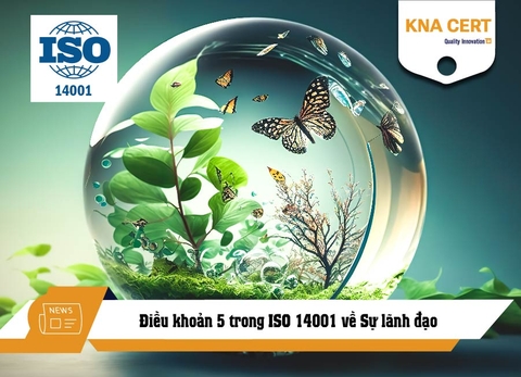 Điều khoản 5 trong ISO 14001:2015 về Sự lãnh đạo