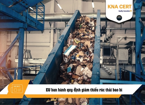 EU ban hành quy định giảm thiểu rác thải bao bì