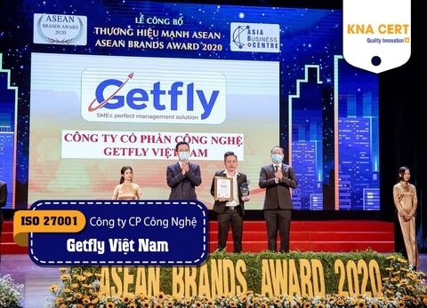 KNA chứng nhận ISO 27001 cho Công ty CP Công nghệ Getfly Việt Nam