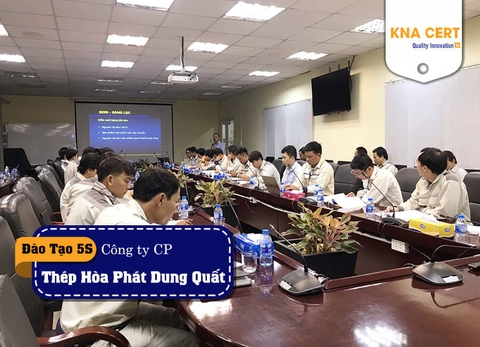 KNA đào tạo 5S cho Công ty Cổ phần Thép Hòa Phát Dung Quất