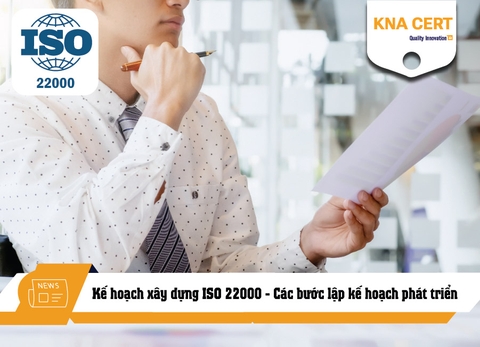 Kế hoạch xây dựng ISO 22000 là gì? Các bước lập kế hoạch phát triển ISO 22000