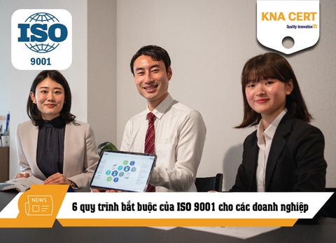 6 quy trình bắt buộc của ISO 9001 cho các doanh nghiệp