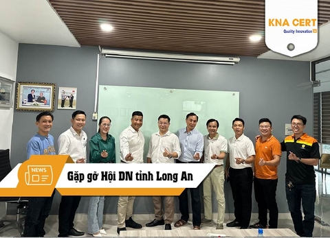 KNA CERT gặp gỡ Hội doanh nhân trẻ huyện Bến Lức (Long An)