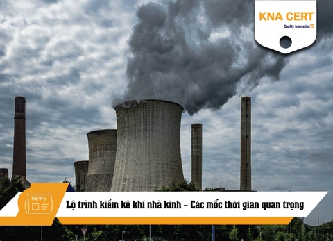 Lộ trình kiểm kê khí nhà kính – Các mốc thời gian quan trọng