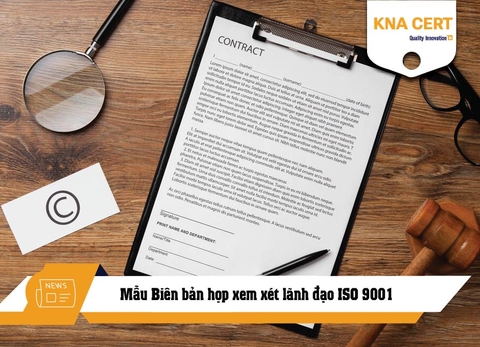 Mẫu Biên bản họp xem xét lãnh đạo ISO 9001:2015