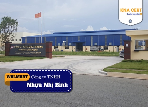 KNA đánh giá Tiêu chuẩn WALMART (Pre-audit) cho Công ty TNHH Nhựa Nhị Bình