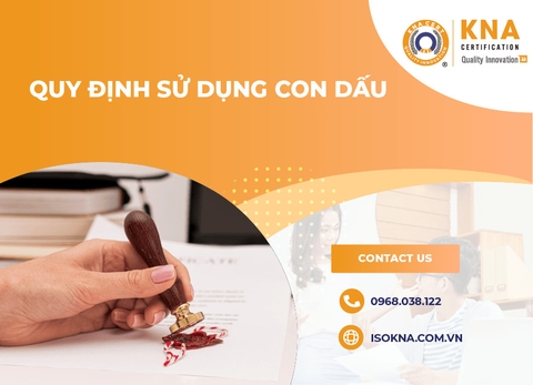 Quy Định Sử Dụng Con Dấu