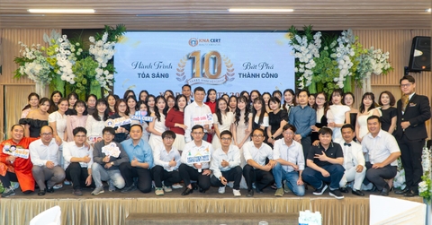 Year End Party 2025: Hành trình tỏa sáng - Bứt phá thành công của KNA CERT 