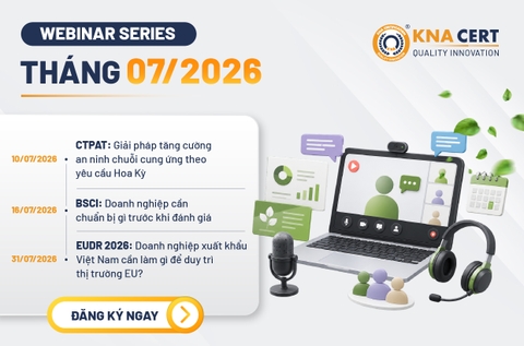 CHUỖI WEBINAR 0 ĐỒNG THÁNG 07 NĂM 2026 TẠI KNA CERT