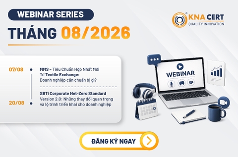 CHUỖI WEBINAR 0 ĐỒNG THÁNG 08 NĂM 2026 TẠI KNA CERT