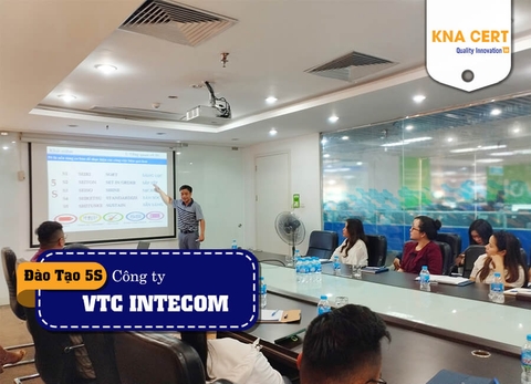 Đào tạo 5S cho Công ty VTC Công nghệ và Nội dung số