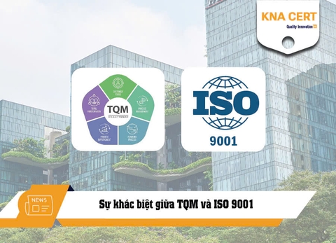 Sự khác biệt giữa TQM và ISO 9001 là gì?