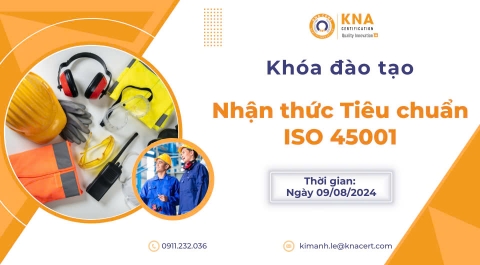 Khóa học 0 đồng T08/2024 về ISO 45001