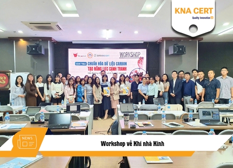 KNA CERT đồng tổ chức Workshop về Khí nhà Kính với Digiwin Software & Data Insight tại Hà Nội và TP. Hồ Chí Minh