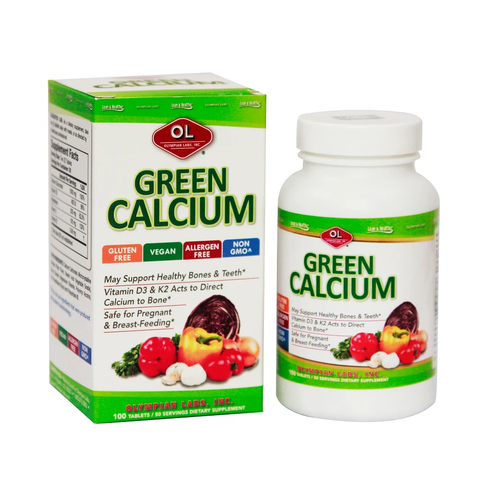 Canxi hữu cơ Green Calcium Olympian Labs - Dễ hấp thu, không nóng trong và táo bón
