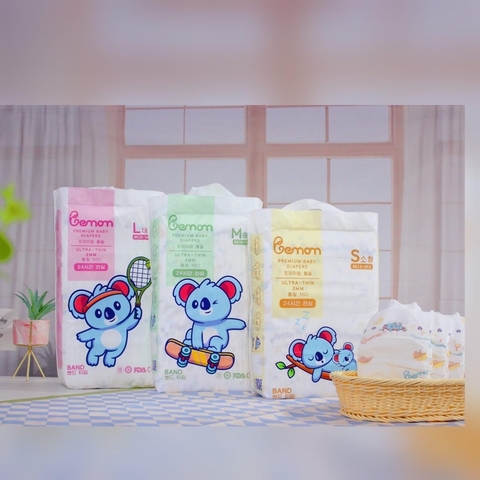 Bỉm bemom m dán