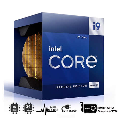 CPU Intel Core i9-12900KS (3.4 GHz turbo up to 5.5Ghz, 16 nhân 24 luồng, 30MB Cache, 150W) - Socket Intel LGA 1700/Alder Lake)