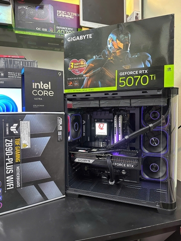 (LIÊN HỆ)CASE 1 | Ultra 9 285K + 64GB + RTX 5070Ti