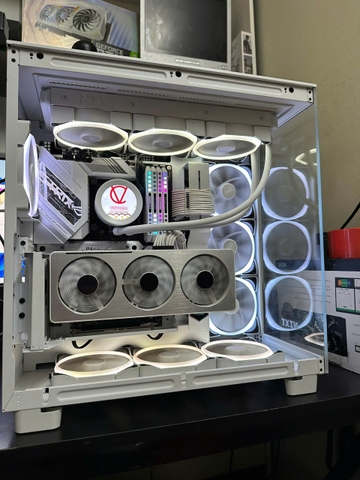 (LIÊN HỆ) CASE i9 12900K +RAM 32GB+ RTX 3060Ti VISION (Full White)