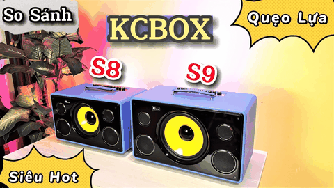 Ra Mắt Bộ Đôi Loa Di Động KCBOX KC-S8 và KC-S9