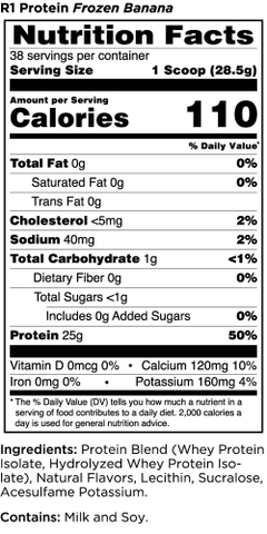 Sữa Tăng Cơ Giảm Mỡ Rule One Protein R1 Protein 30 -38 lần dùng