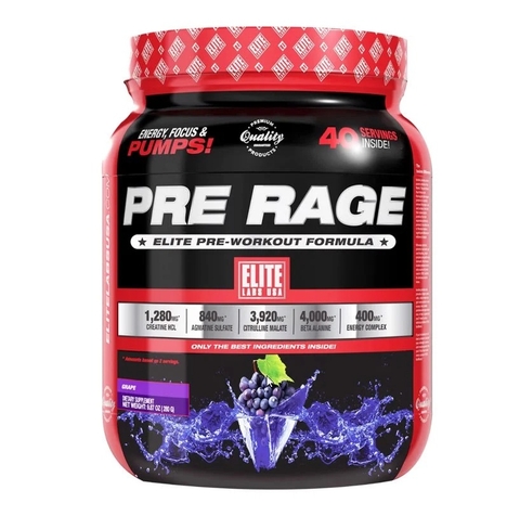 Sữa Phục Hồi Chống Đau Mỏi Cơ Elite Labs USA True BCAA 195g