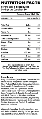 Sữa Tăng Cơ Best Tasting Whey Protein 2.27kg 3 mùi