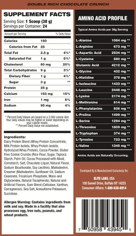 Sữa Tăng Cơ Best Tasting Whey Protein 907g - 2 mùi
