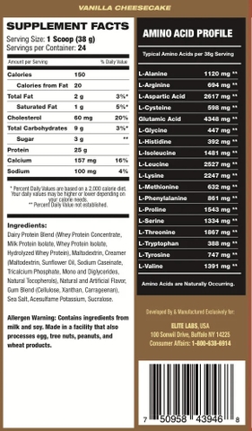 Sữa Tăng Cơ Best Tasting Whey Protein 907g - 2 mùi