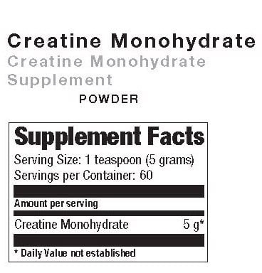 Sữa Tăng Sức Mạnh và Sức Bền Creatine Monohydrate 300g