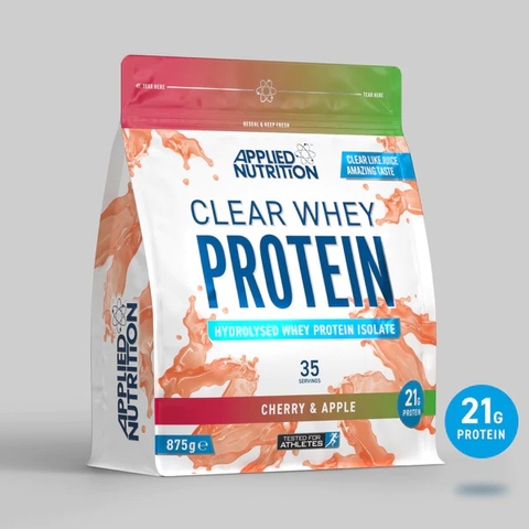 Sữa Tăng Cơ Giảm Mỡ  Clear Whey Protein Applied Nutrition 875gram/35servs