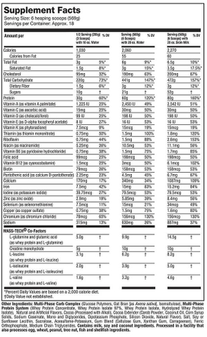 Sữa tăng cân tăng cơ MuscleTech MassTech Extreme 2000 22lbs (10kg)