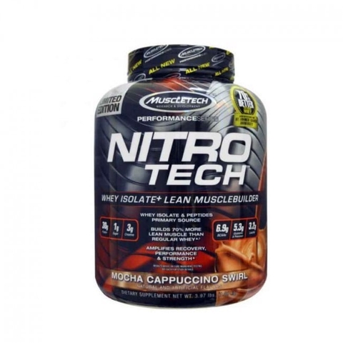 Sữa Tăng Cơ Nitro-Tech Performance Series 1.8kg 4 mùi