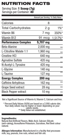 Sữa Phục Hồi Chống Đau Mỏi Cơ Elite Labs USA True BCAA 195g
