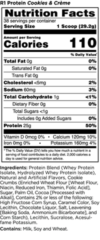 Sữa Tăng Cơ Giảm Mỡ Rule One Protein R1 Protein 30 -38 lần dùng