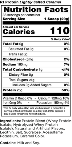 Sữa Tăng Cơ Giảm Mỡ Rule One Protein R1 Protein 30 -38 lần dùng