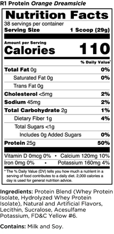 Sữa Tăng Cơ Giảm Mỡ Rule One Protein R1 Protein 30 -38 lần dùng