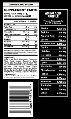 Sữa Tăng Cơ Elite Labs USA 100% True Whey 2.27kg - 4 mùi