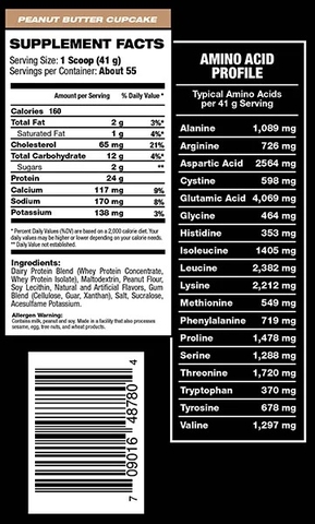 Sữa Tăng Cơ Elite Labs USA 100% True Whey 2.27kg - 4 mùi
