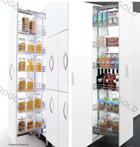 Tủ Kho Nan 4 Tầng Cánh Rút EUROGOLD EG90440S