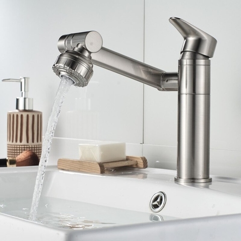 VÒI LAVABO XOAY 360 ĐỘ CAO CẤP B-GEM BG-3002N