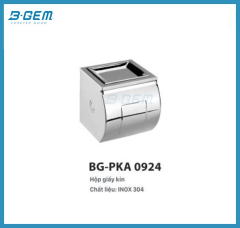 Hộp Giấy Kín INOX SUS304 B-GEM BG-PKA0924