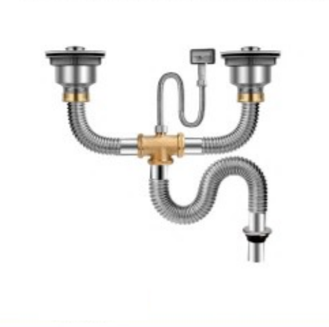 BỘ XI PHÔNG XẢ CHẬU ĐÔI B-GEM BG-XC02