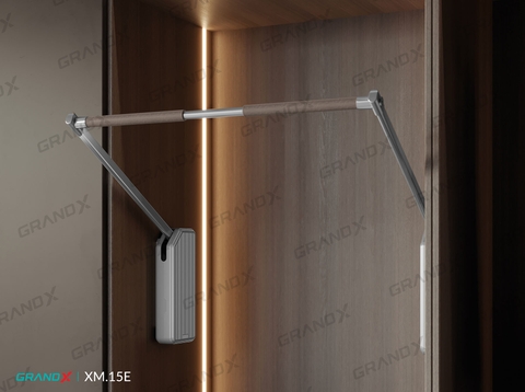Giá Nâng Hạ Điện Treo Quần Áo GRANDX XM.15E