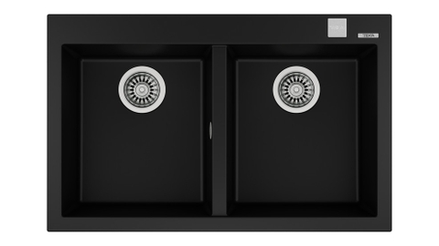 Chậu Rửa TEKA MAESTRO FORSQUARE 2B 790(Black)