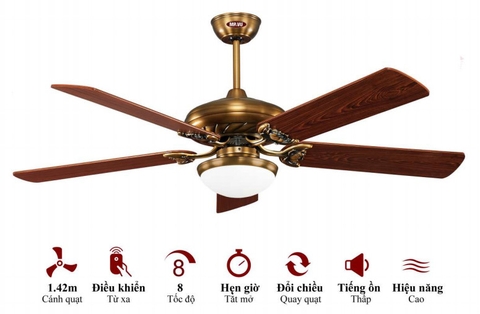 Quạt Trần Cho Người Giàu MR.VŨ LOTUS SL