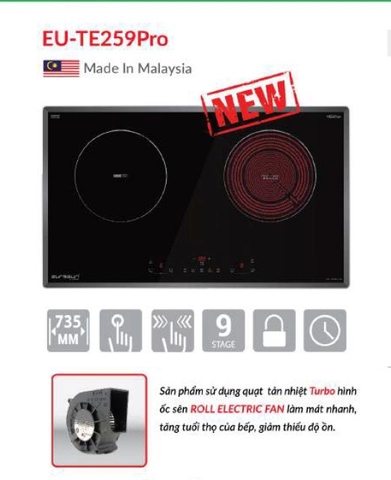 Bếp Điện Từ EUROSUN EU-TE259 Pro