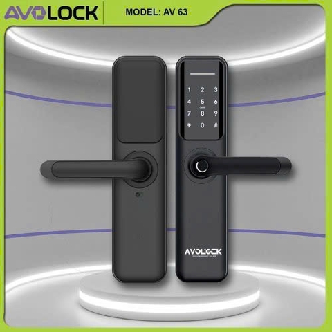 Khóa Vân Tay Cửa Gỗ AVOLOCK AV-63