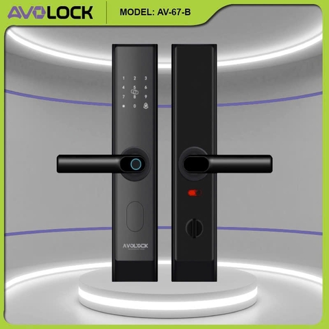Khóa Vân Tay Cửa Gỗ AVOLOCK AV-67-B